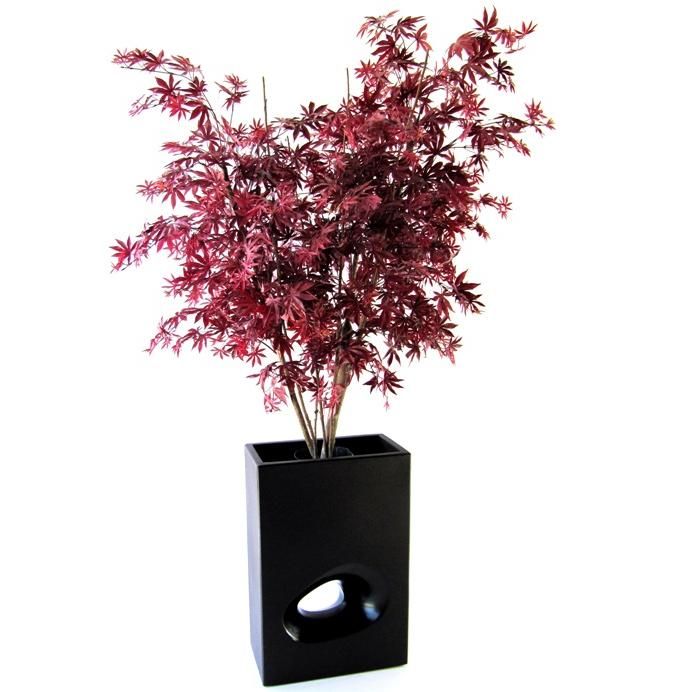 Ahorn Kunstbaum Y Deluxe 160 cm Bordeauxrot