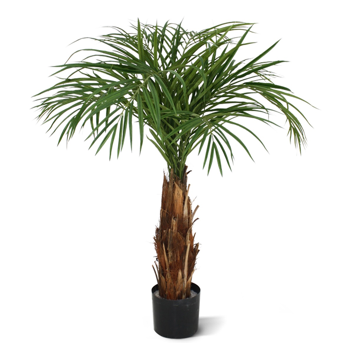 Areca Kunstpalme mit Echtholzstamm 125 cm