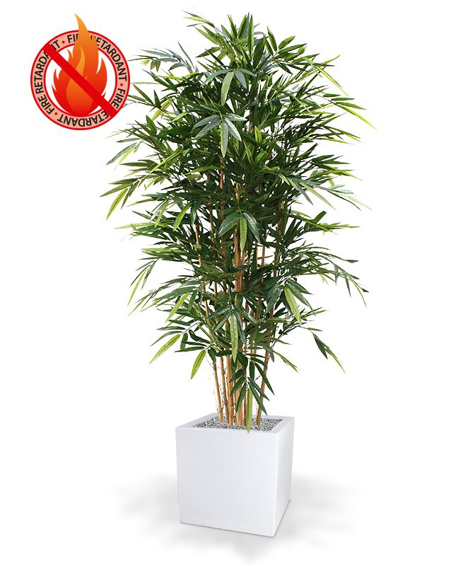 Bambus Kunstpflanze Deluxe 180 cm feuerhemmend