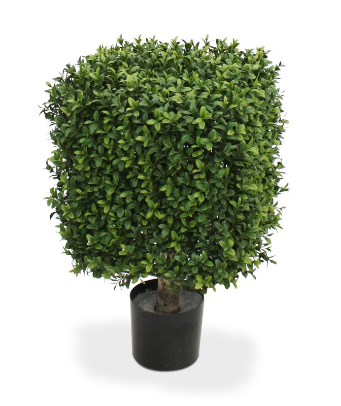Buchsbaum Viereck 30 cm UV unter Kunstpflanzen Außenbereich