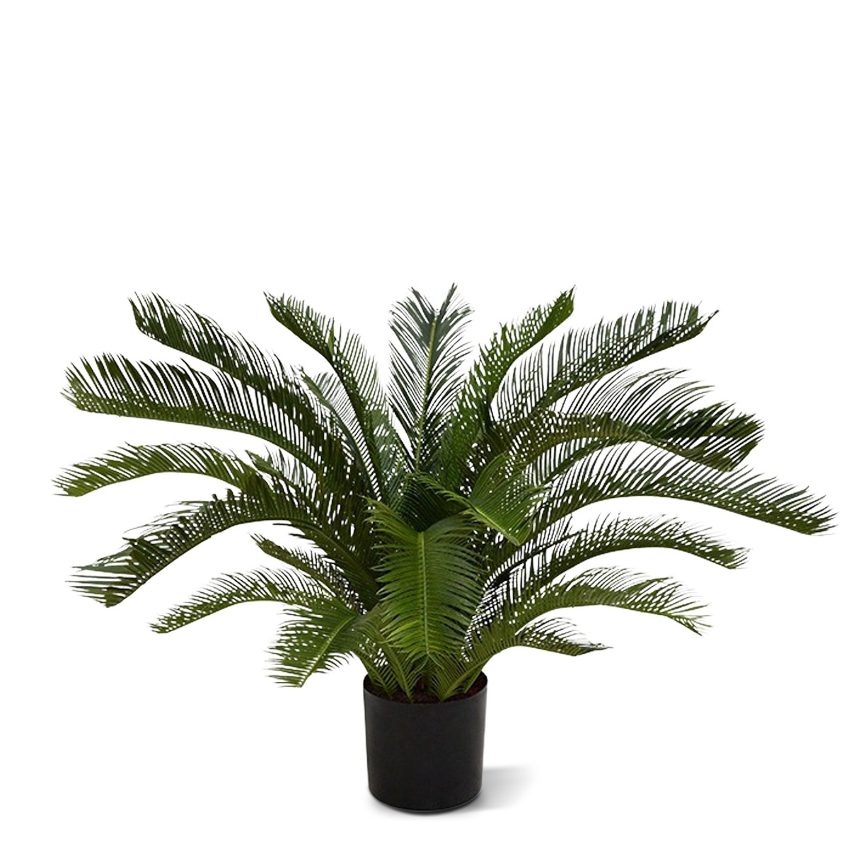 Cycas Kunstpalme Deluxe 80 cm UV-bestndig unter Kunstpflanzen Auenbereich