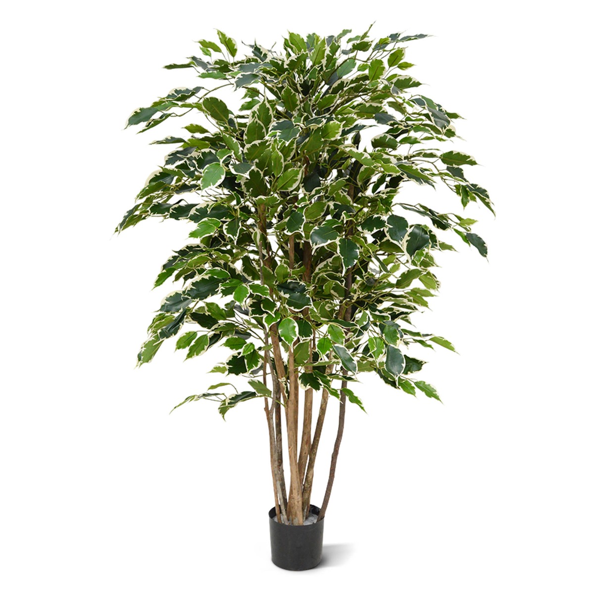 Ficus Kunstpflanze Exotica Deluxe 125 cm bunt