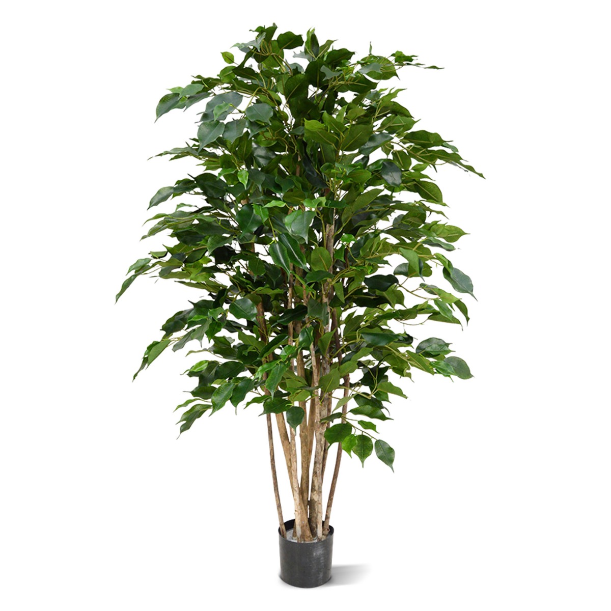 Ficus Kunstpflanze Exotica Deluxe 125 cm grün