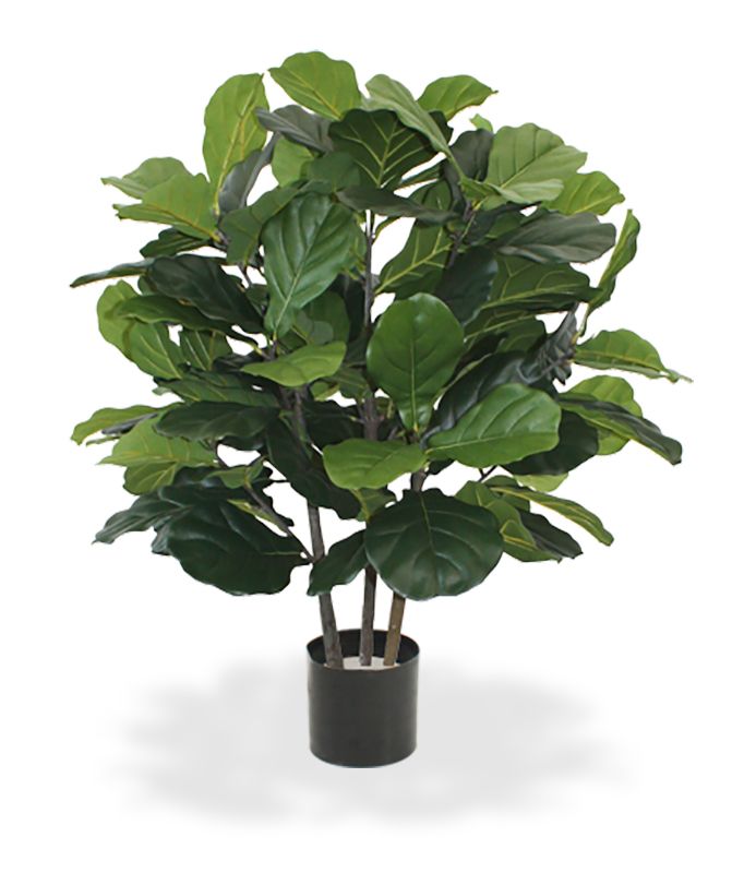 Ficus Lyrata Kunstpflanze Deluxe 95 cm unter Grne Kunstpflanzen