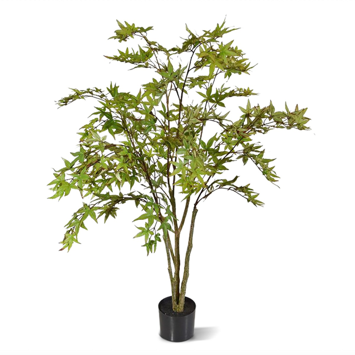 Künstliche Ahorn-Pflanze- Grün- 120 cm