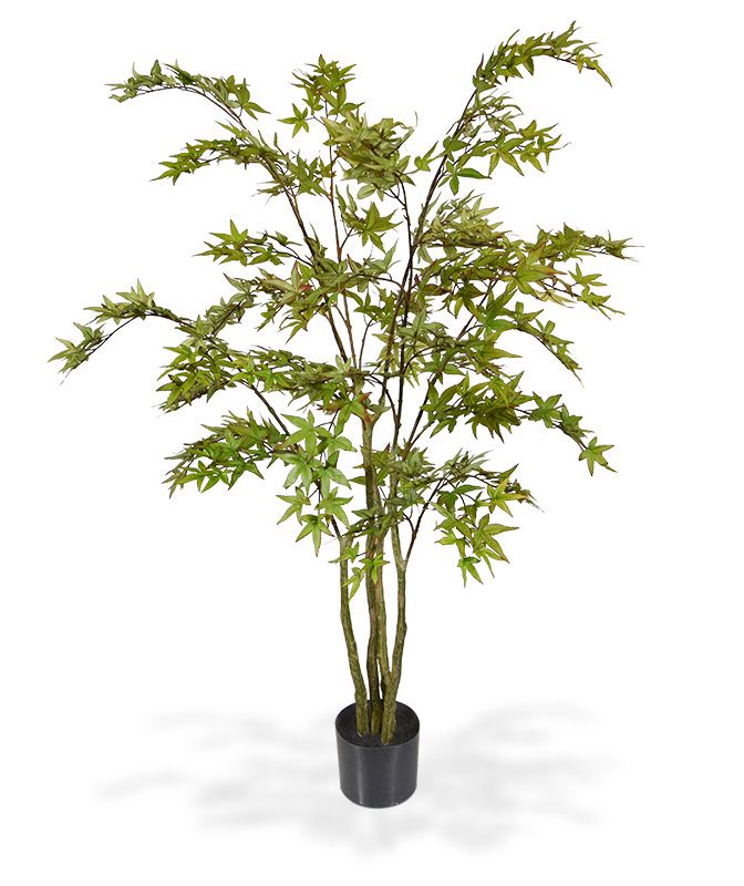 Künstliche Ahorn-Pflanze Grün 150 cm