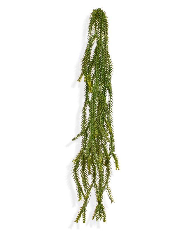 Knstliche Asparagus Foxtail Hngepflanze 60 cm grn