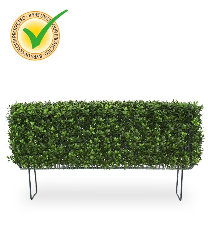 Knstliche Buchsbaumhecke Deluxe 80 x 27 cm UV-bestndig