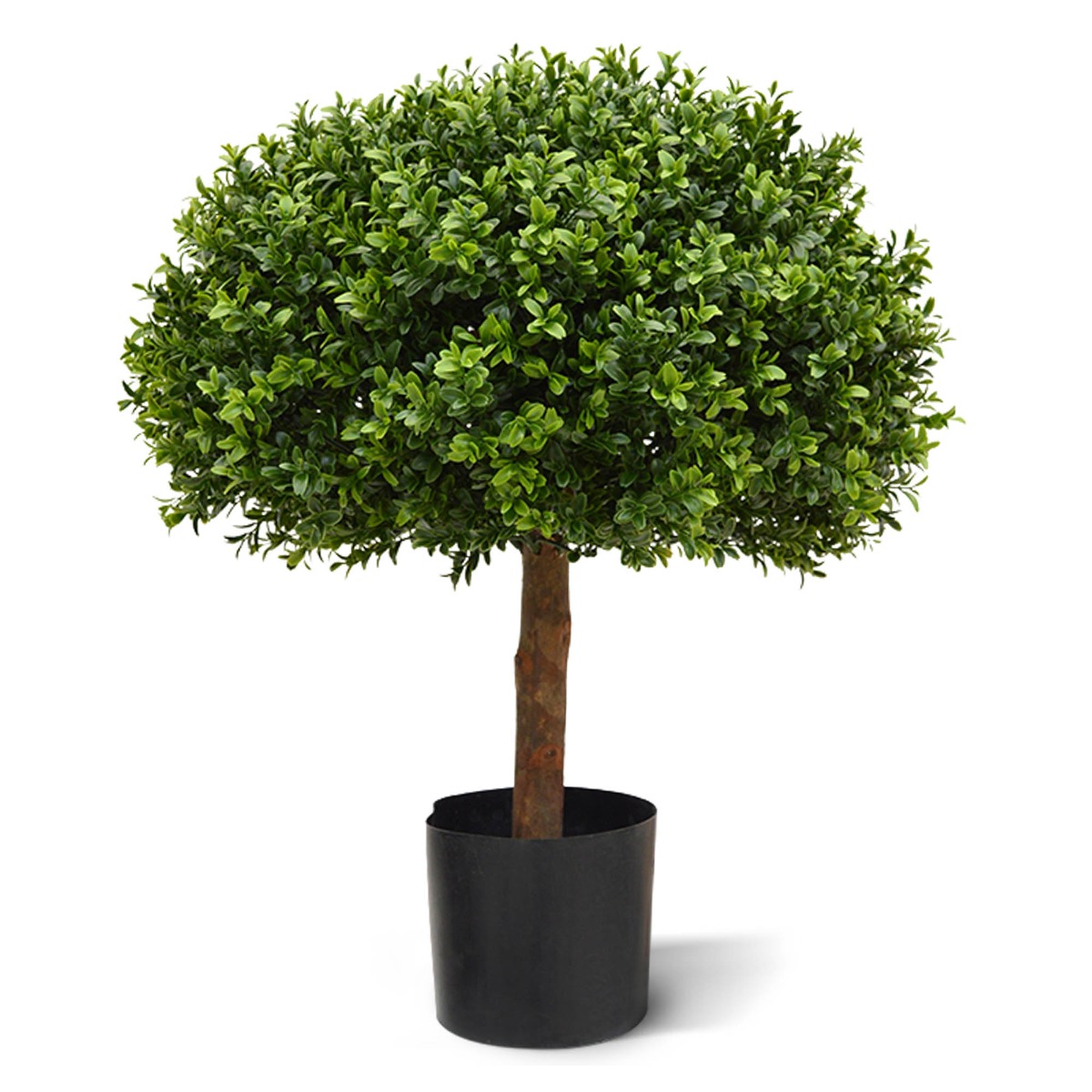 Knstliche Buchsbaumkugel halb 60 cm UV-bestndig