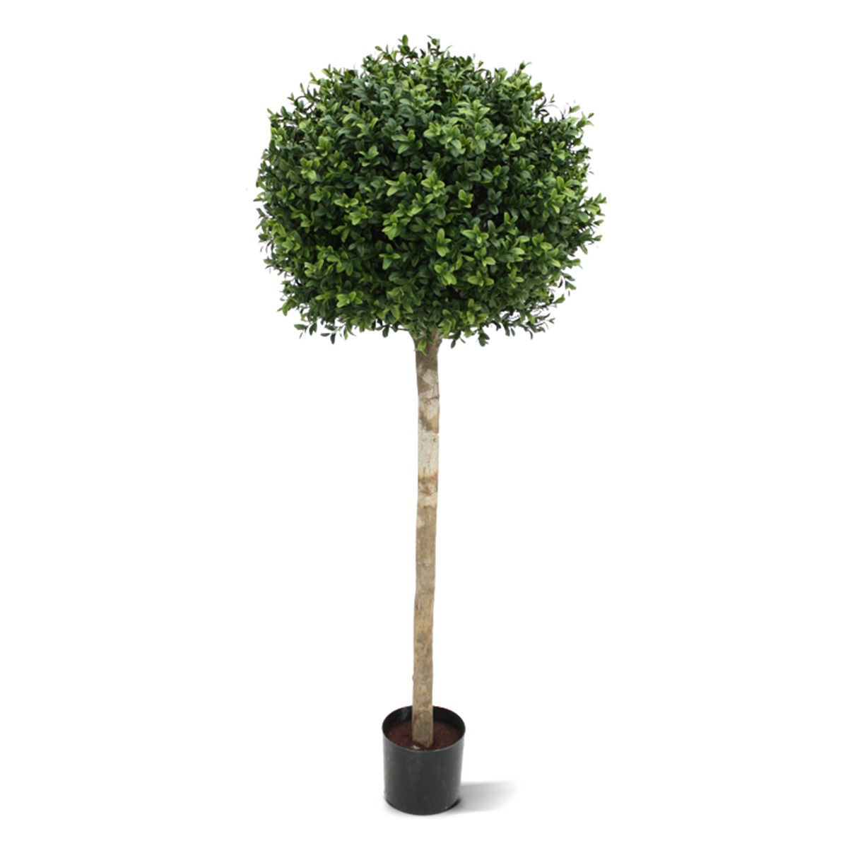 Künstliche Buchsbaumkugel mit Stamm 110 cm UV-beständig