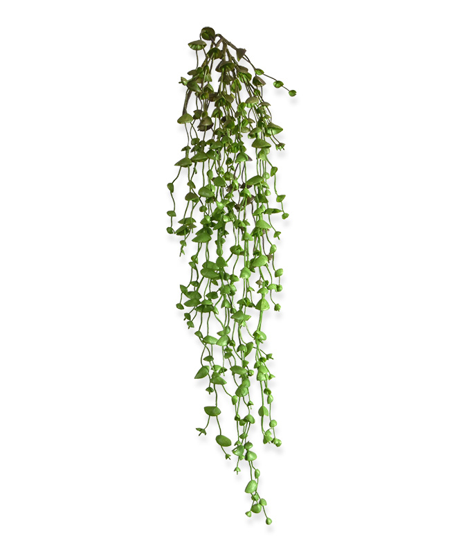 Künstliche Erbsen Hängepflanze 60 cm grün