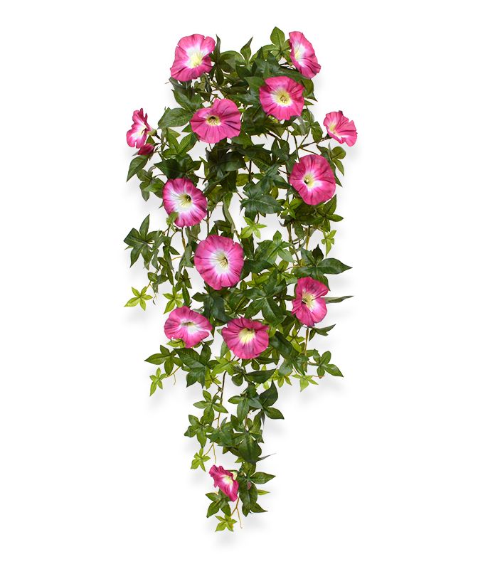 Künstliche Petunie Hängepflanze 70 cm rosa- pink