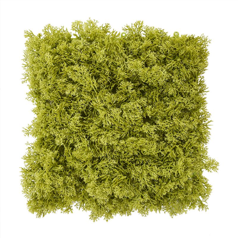 Künstliche Rentier Moos Matte 25x25 cm frisches grün unter Künstliche Hängepflanzen