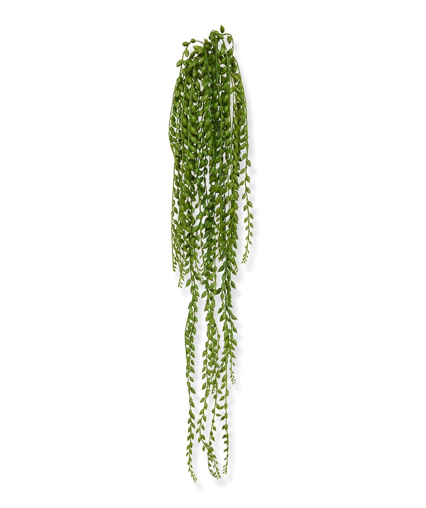 Künstliche Senecio Perl Hängepflanze 100 cm