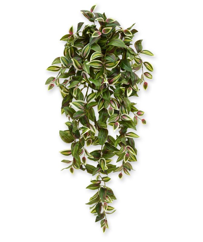 Knstliche Tradescantia Hngepflanze 100 cm bunt