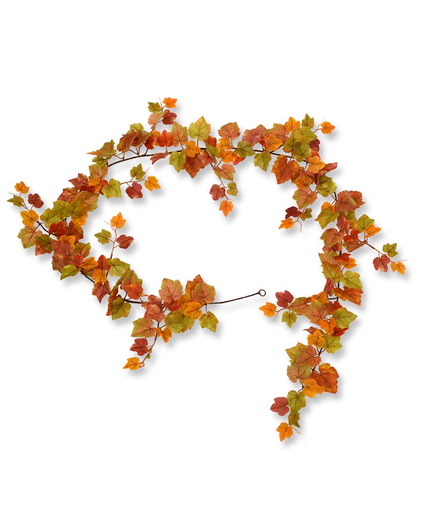 Künstliche Trauben Herbst Girlande 180 cm