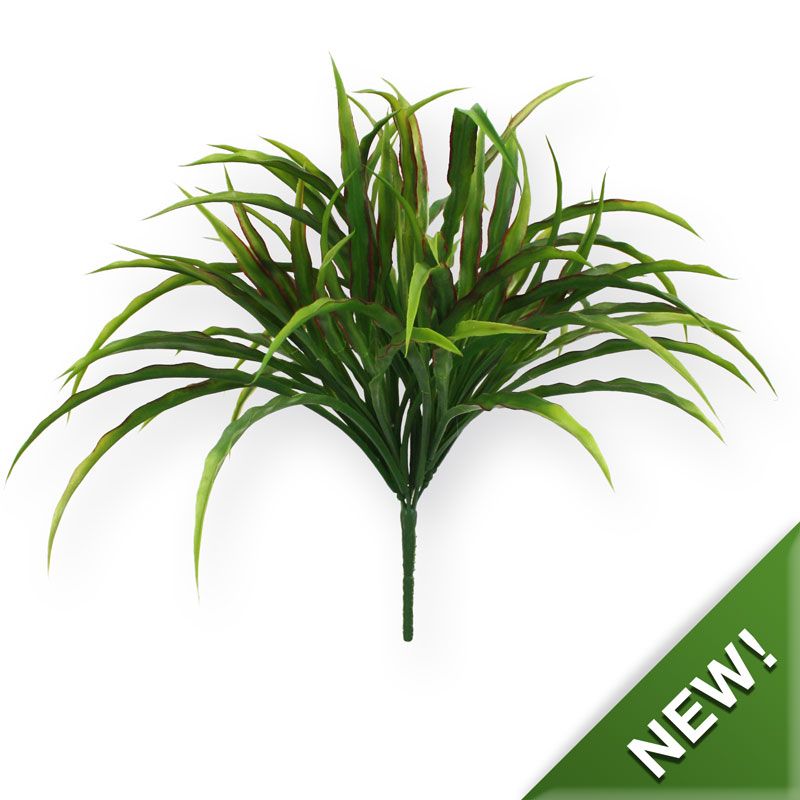 Knstlicher Drachenbaumzweig (Dracaena) 25 cm rot grn