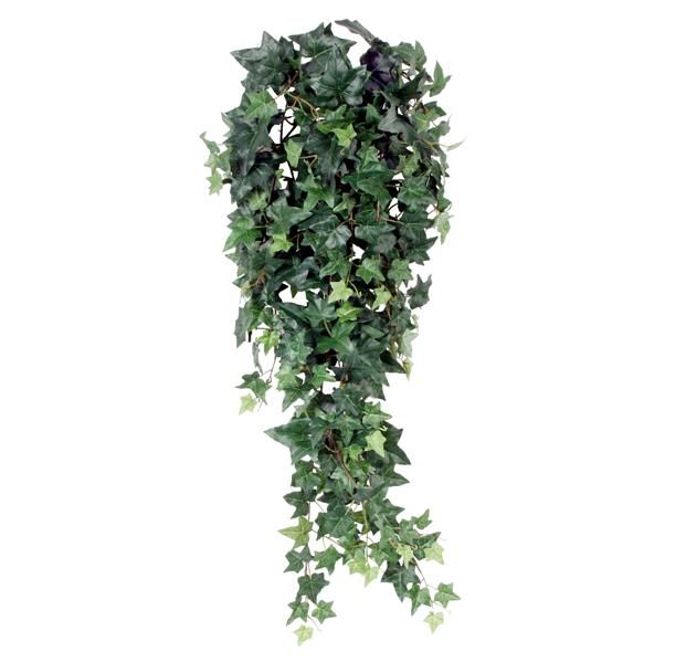 Künstlicher Efeu - Hängepflanze 80 cm grün