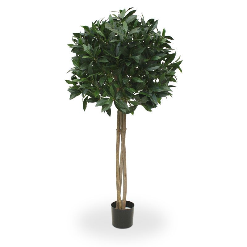 Knstlicher Lorbeer Kugelbaum Deluxe 120 cm