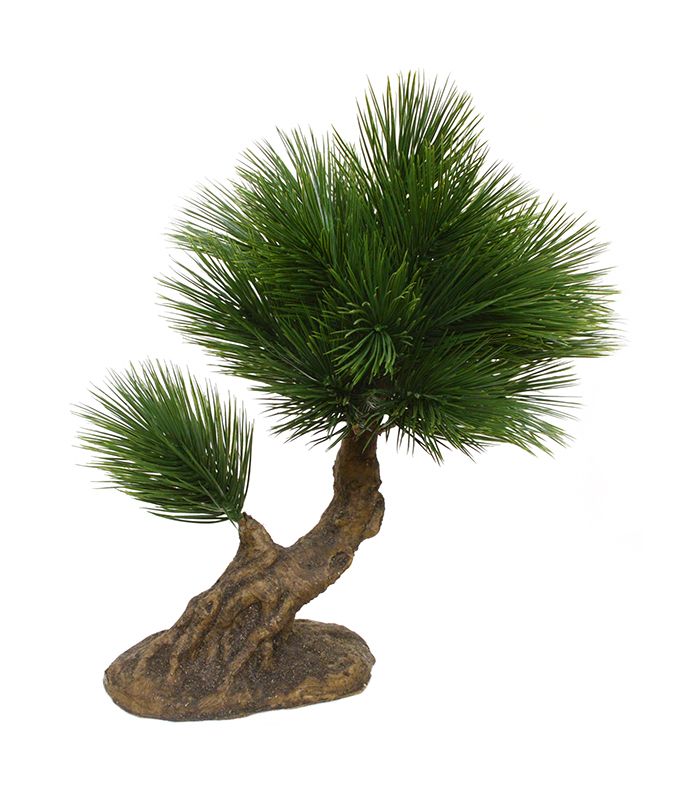 Künstlicher Pinus Bonsai Mini 25 cm unter Grüne Kunstpflanzen