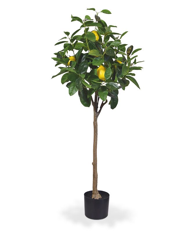 Künstlicher Zitronenbaum auf Stamm 120 cm
