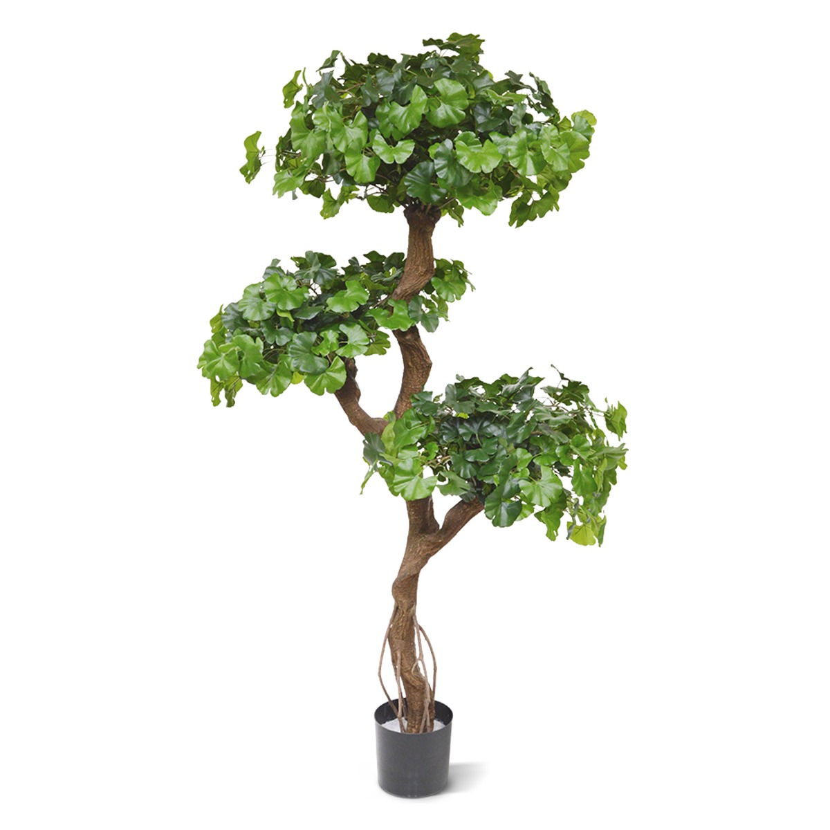 K黱stliches Ginkgo Bonsai Kunstbaum 150 cm