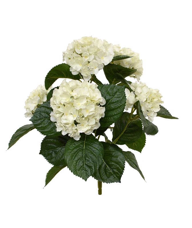Künstliches Hortensien Bukett 40 cm creme unter Blühende Kunstpflanzen