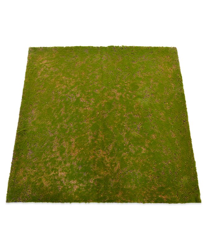 Künstliches Moos Matt 100x100 cm grün