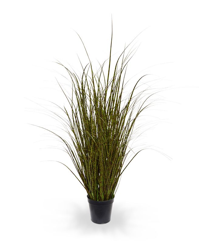 Knstliches Zebragras 80 cm grn-braun