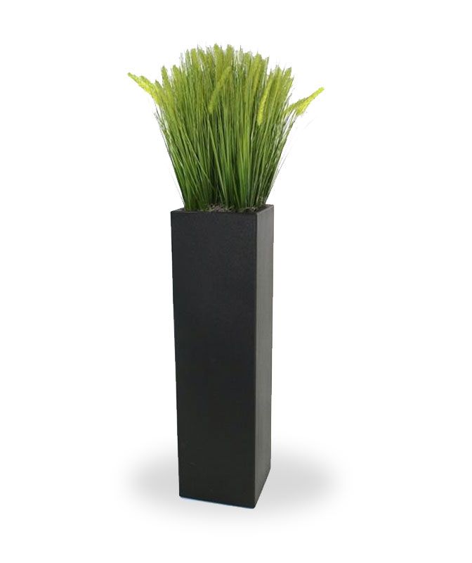 Pennisetum Kunstpflanze Gras 140 cm mit Säule
