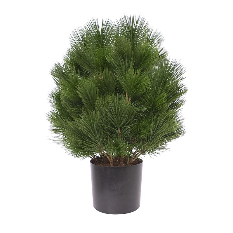 Pinus Kugel Kunstpflanze 60 cm UV unter Kunstpflanzen Außenbereich