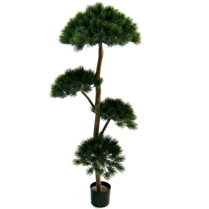 Pinus Kunstbaum Deluxe Layer x4 180 cm unter Wetterfeste Kunstbäume