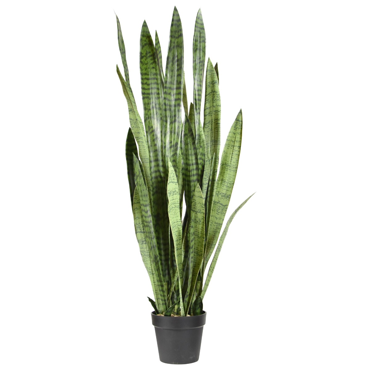 Sanseveria Kunstpflanze Grn 130cm in Topf unter Grne Kunstpflanzen