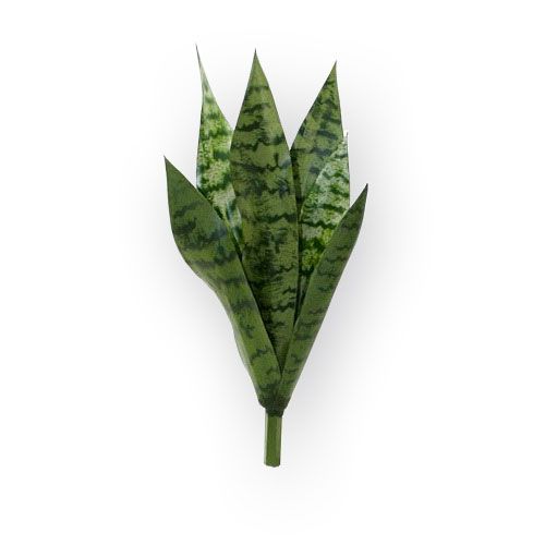 Sansevieria Kunstpflanze Bukett grün (Bogenhanf) 40 cm unter Grüne Kunstpflanzen