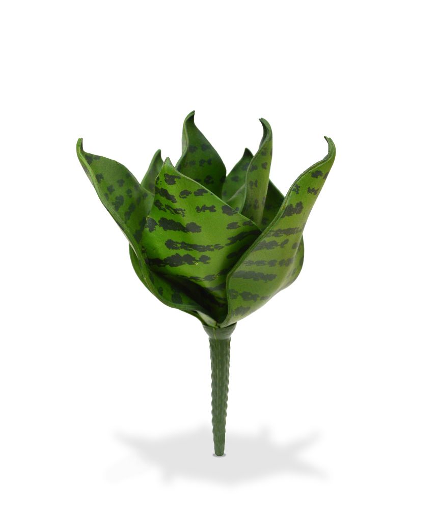 Sansevieria Kunstpflanze grün (Bogenhanf) - Bukett 20 cm unter Grüne Kunstpflanzen