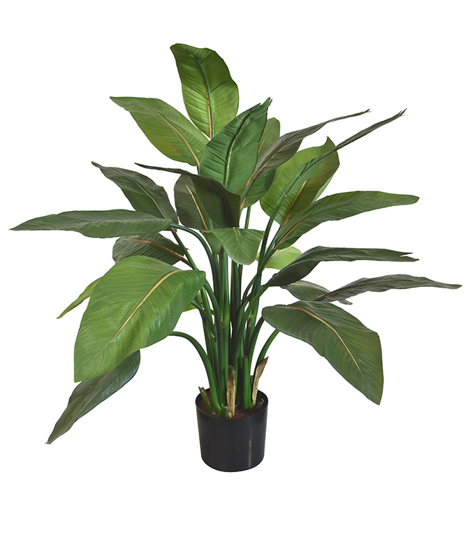 Strelitzia Kunstpflanze 95 cm grün